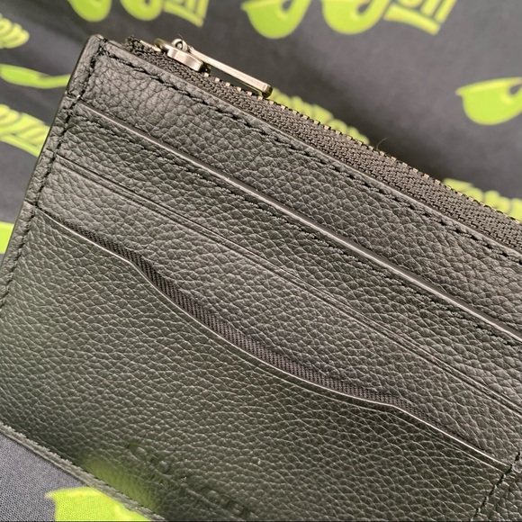 Coach Men’s Multi-Way Zip Card Case - Picture 1 of 4